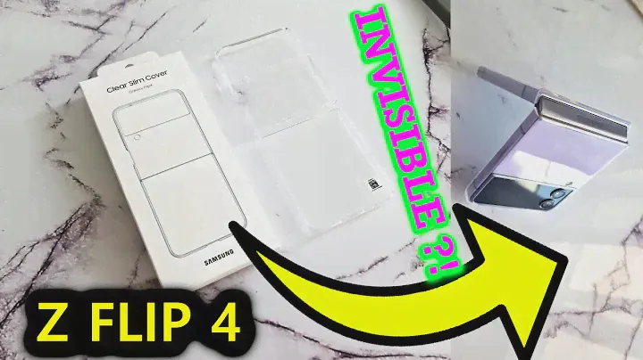 Samsung Galaxy Z FLIP 4 CLEAR SLIM cover [UNBOXING]