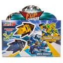 Игровой набор KiddieDrive Машинки трансформеры Flip Changer Thunder Cross и Ultra Jumper 106011