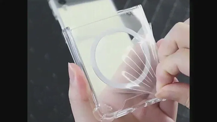Unveiling the Samsung Galaxy Z Flip MagSafe Clear Cover! 🔍✨