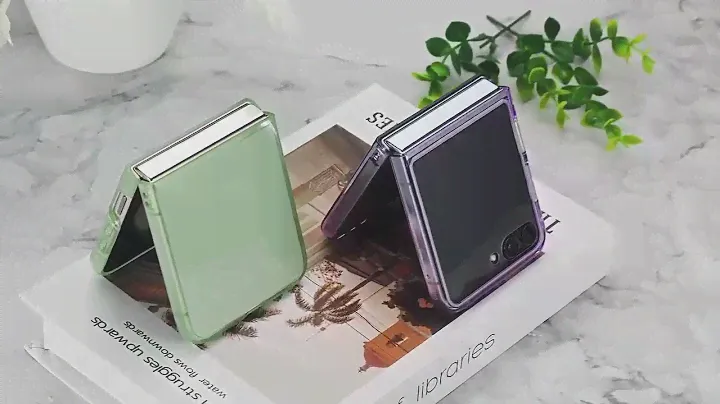 Samsung Galaxy Z Flip 5 Crystal Clear Transparent Cover !